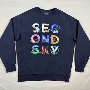 Porter Robinson Second Sky Mens Crewneck Sweatshirt Medium EDM Music Festival C4
